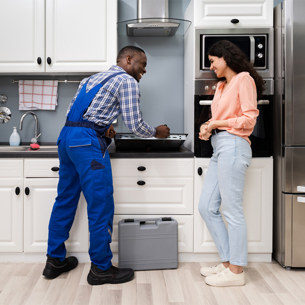 how long does it typically take to complete cooktop repair services in Dover MO